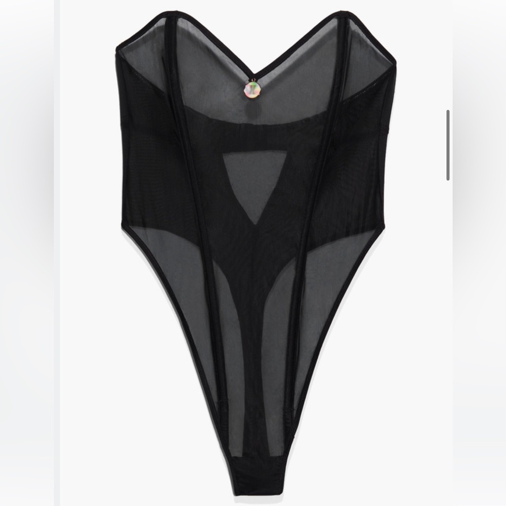 X-Ray Vision Strapless Teddy